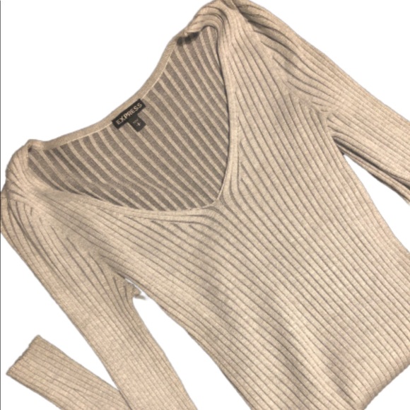 Express Ribbed Sweater - Picture 2 of 4